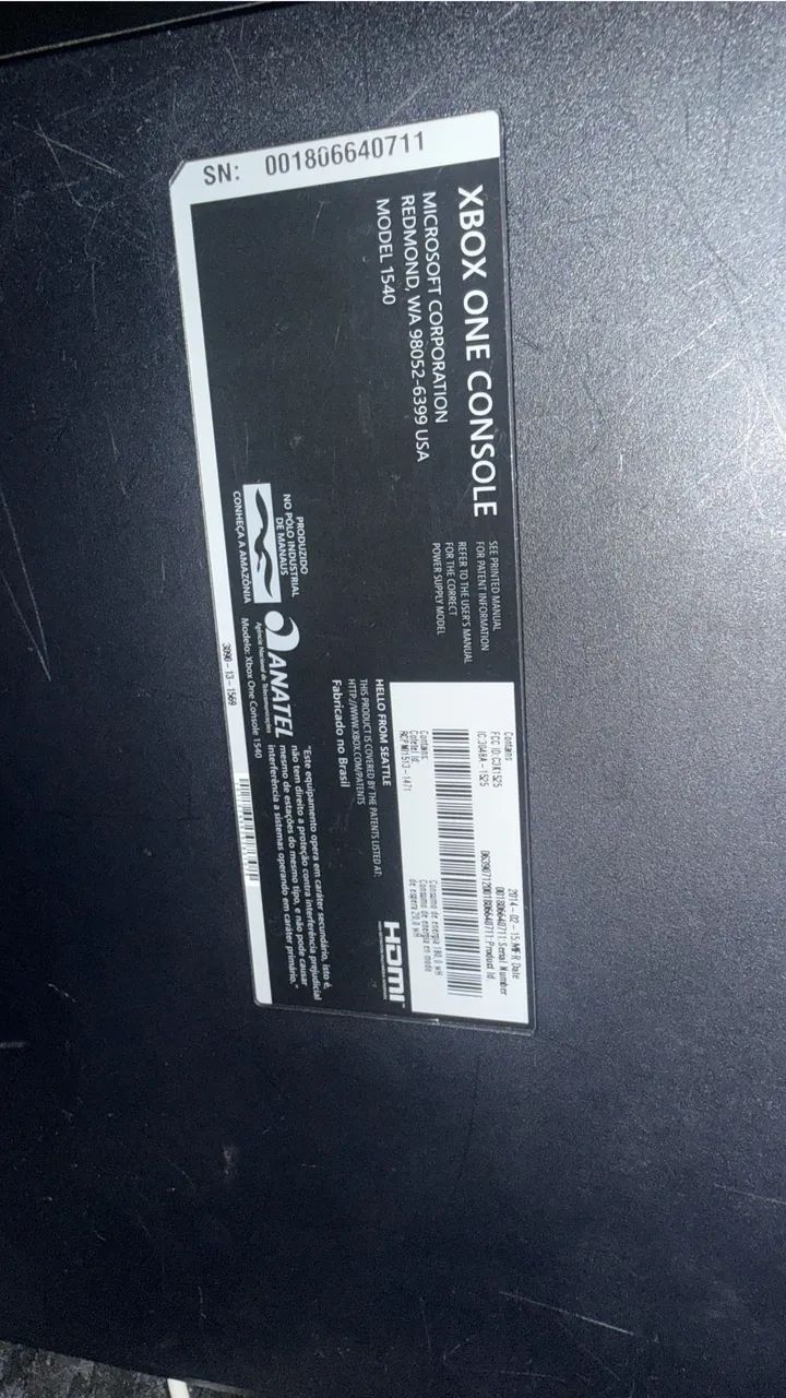 XBOX ONE CONSOLE - ORIGINAL - Foto 3