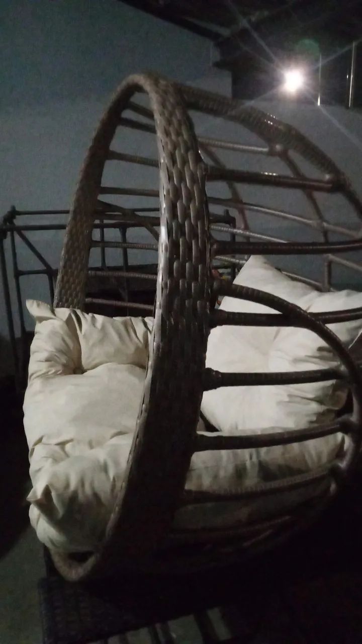 Cadeira de balanço suspensa  - Foto 3