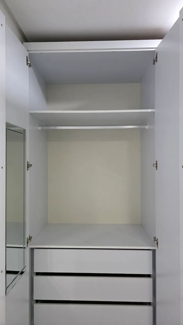 Guarda roupa branco - Foto 3