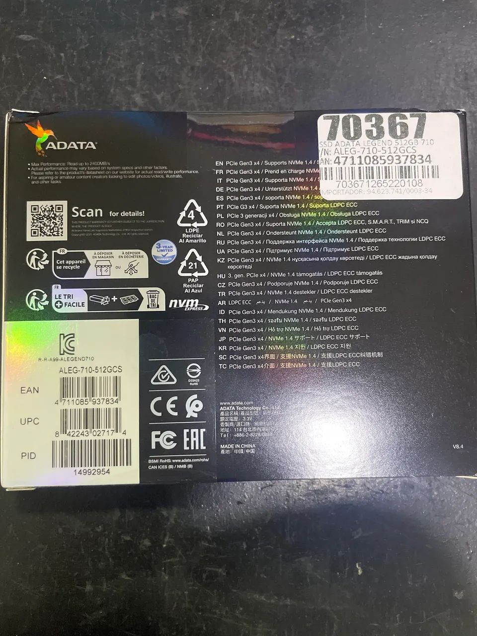 SSD ADATA 512GB NVME - Foto 2