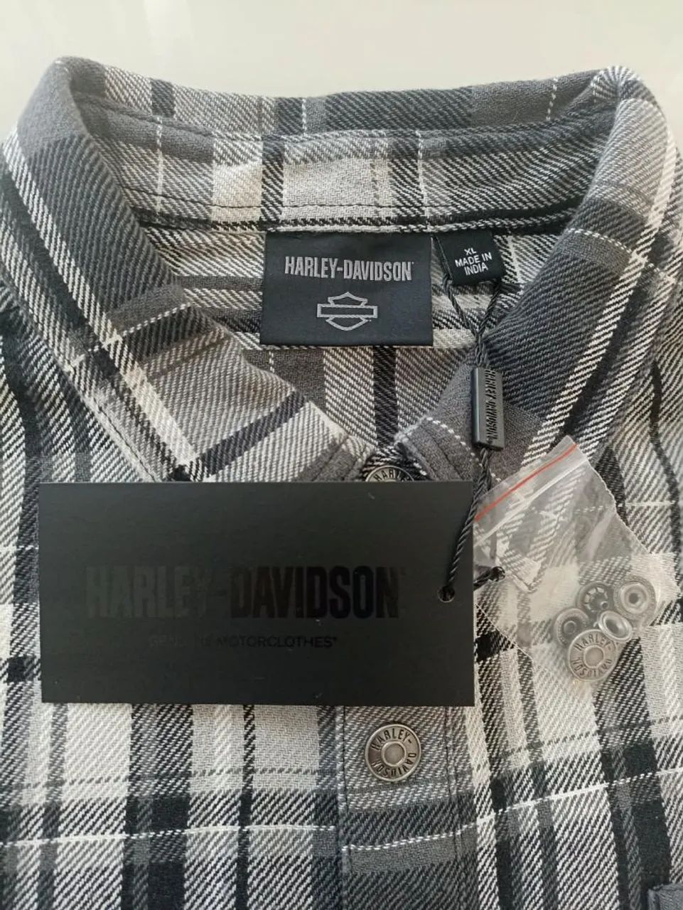 Blusa estilo camisa Harley Davidson  - Foto 2