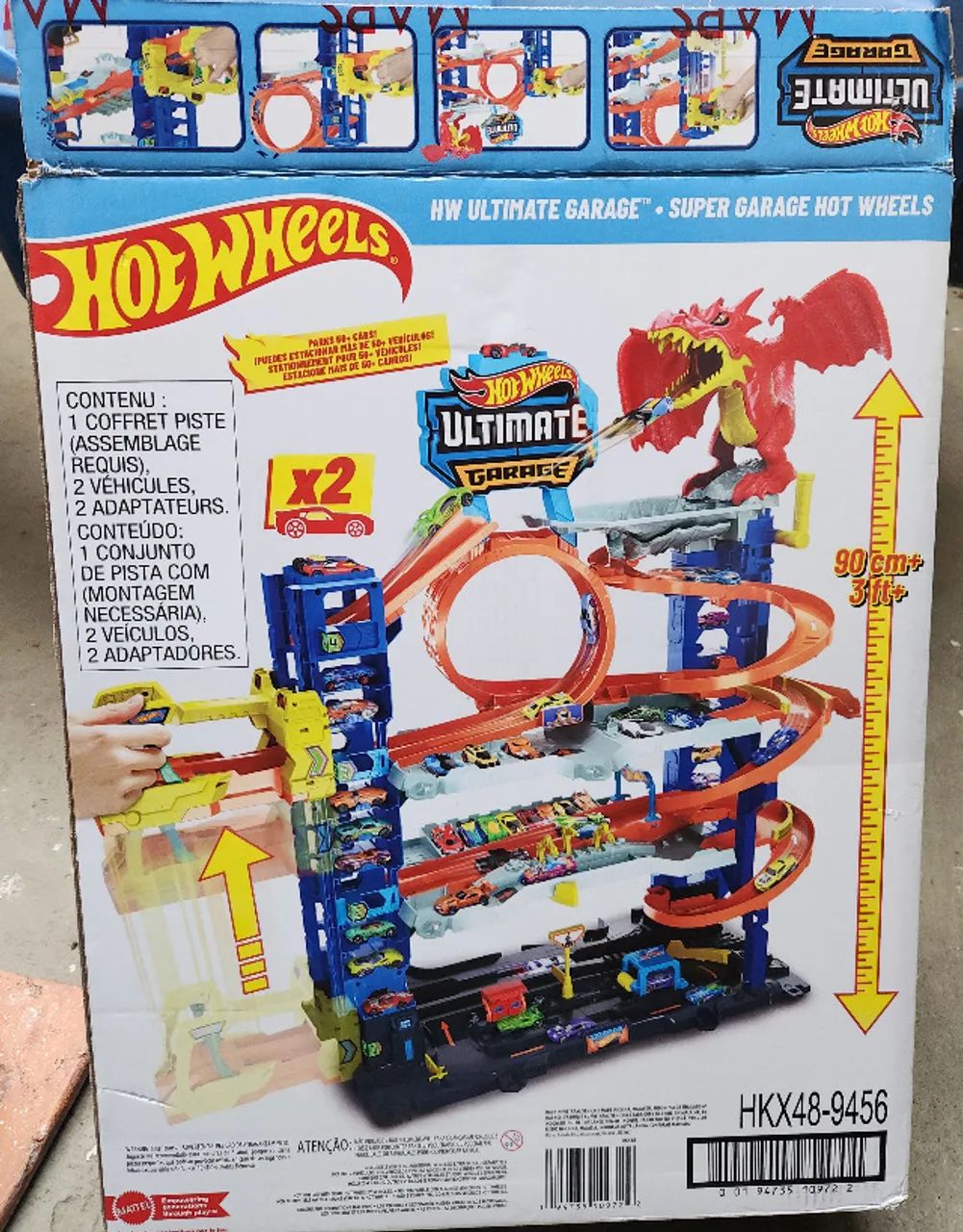 Caixa do Super Garage HOT WHEELS - Foto 2