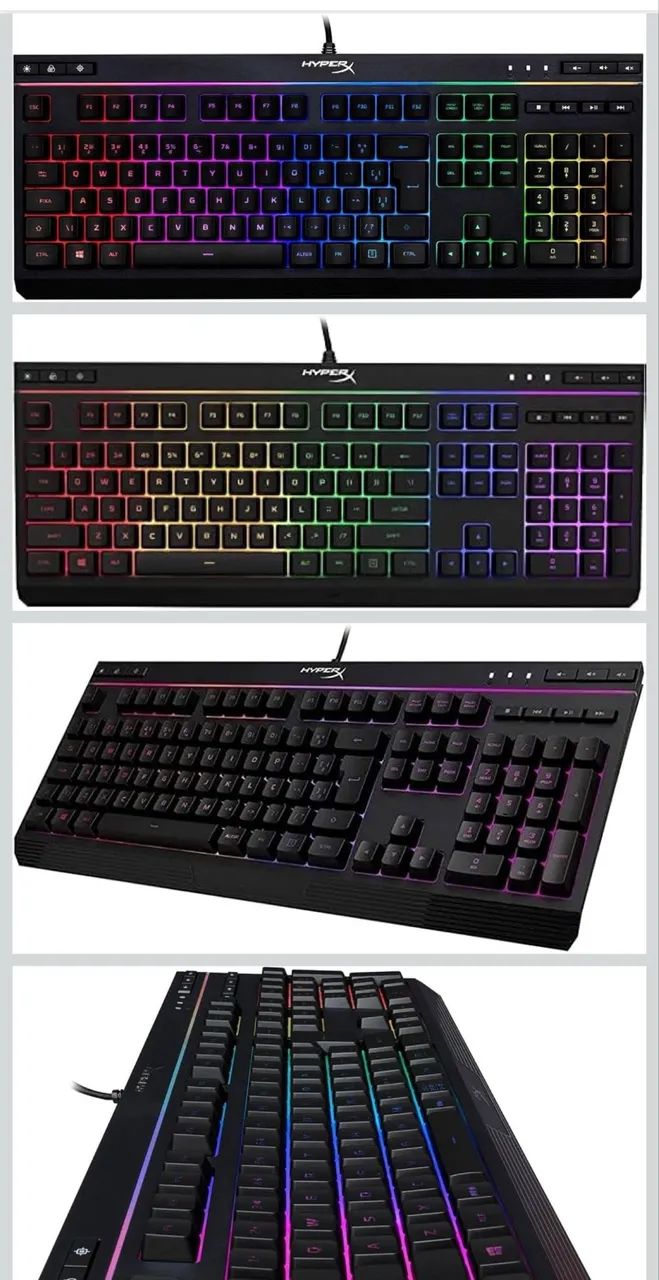 Teclado hyperx Alloy core RGB