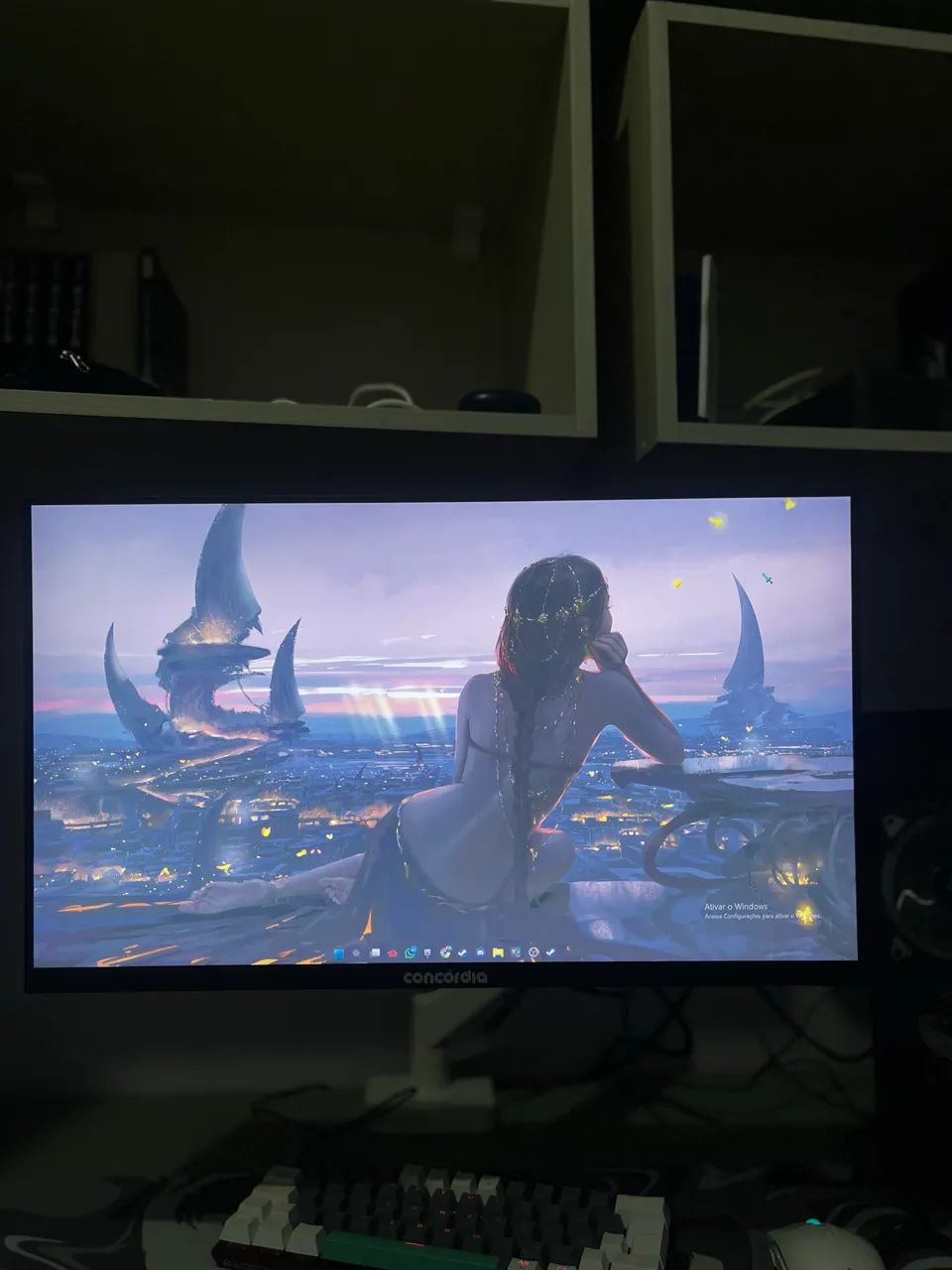Monitor Gamer 165Hz 1ms 24? FreeSync DisplayPort - igual novo