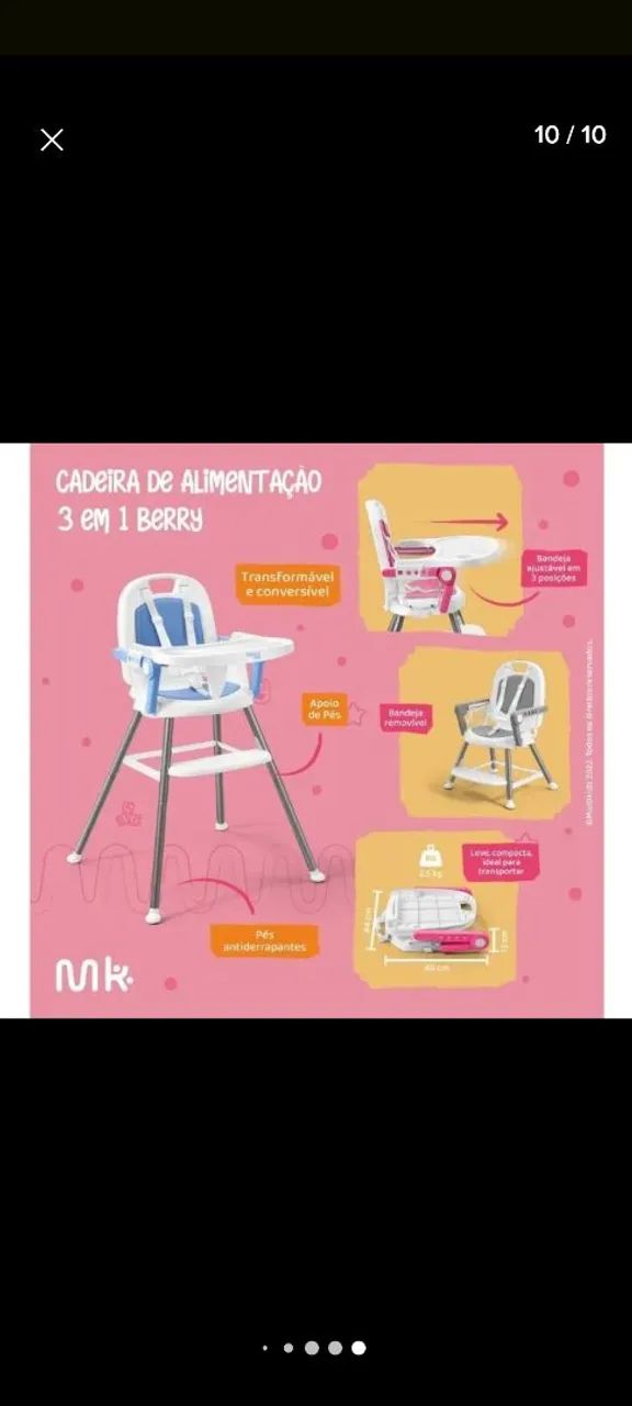 Cadeira de Alimentação  - Foto 5