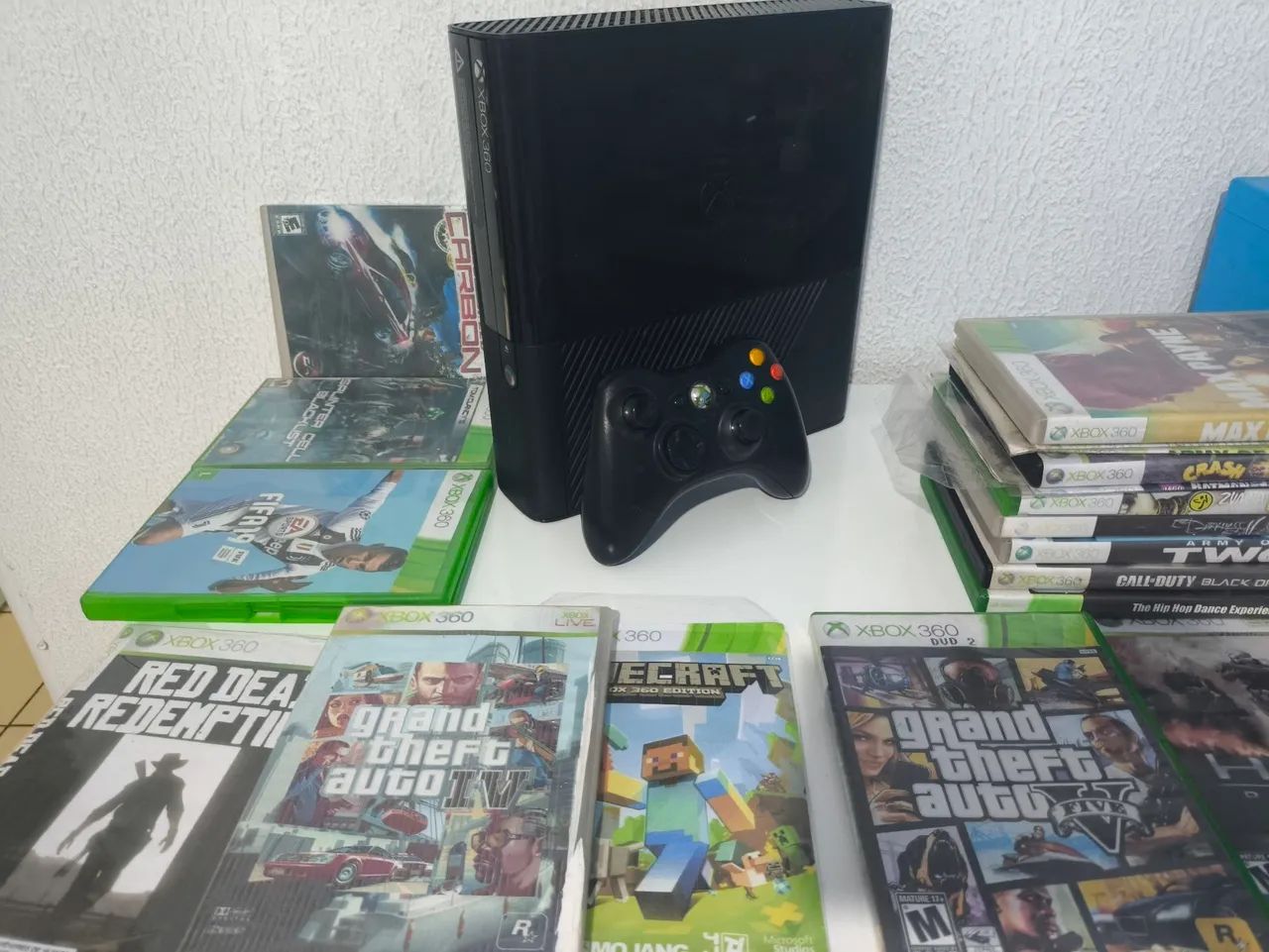 Xbox 360 RGH e leitor desbloqueado 20 jogos fisicos - Foto 4