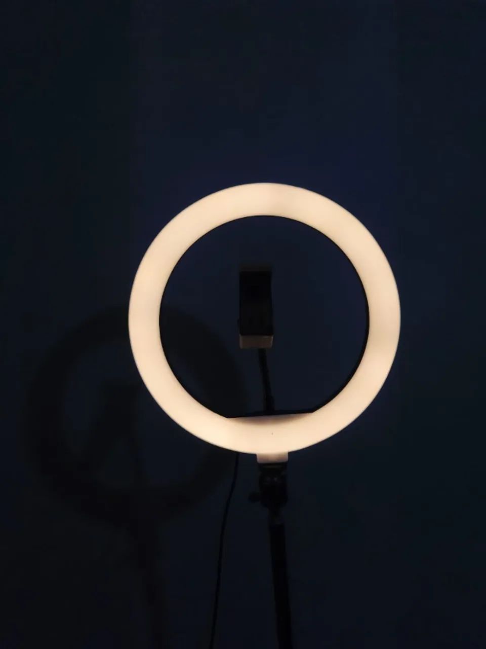 Ring Light B-MAX com Tripé Ajustável e Suporte para Celular - Foto 2