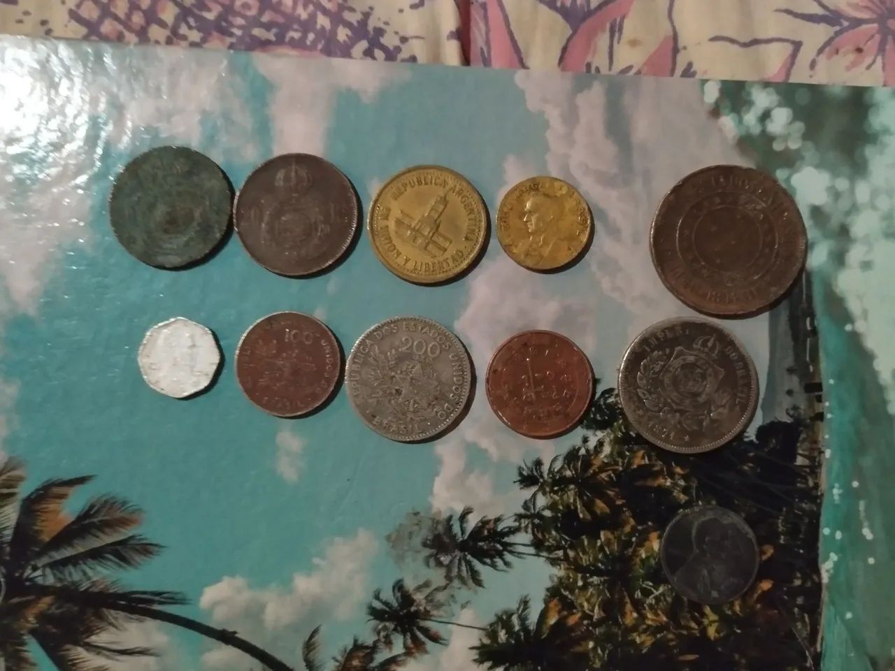 Moedas antigas 