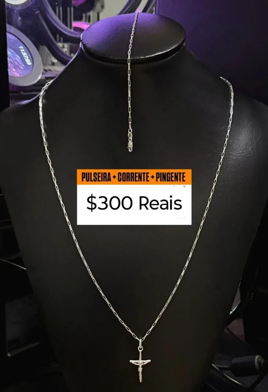 Corrente e Pulseira  - Foto 2