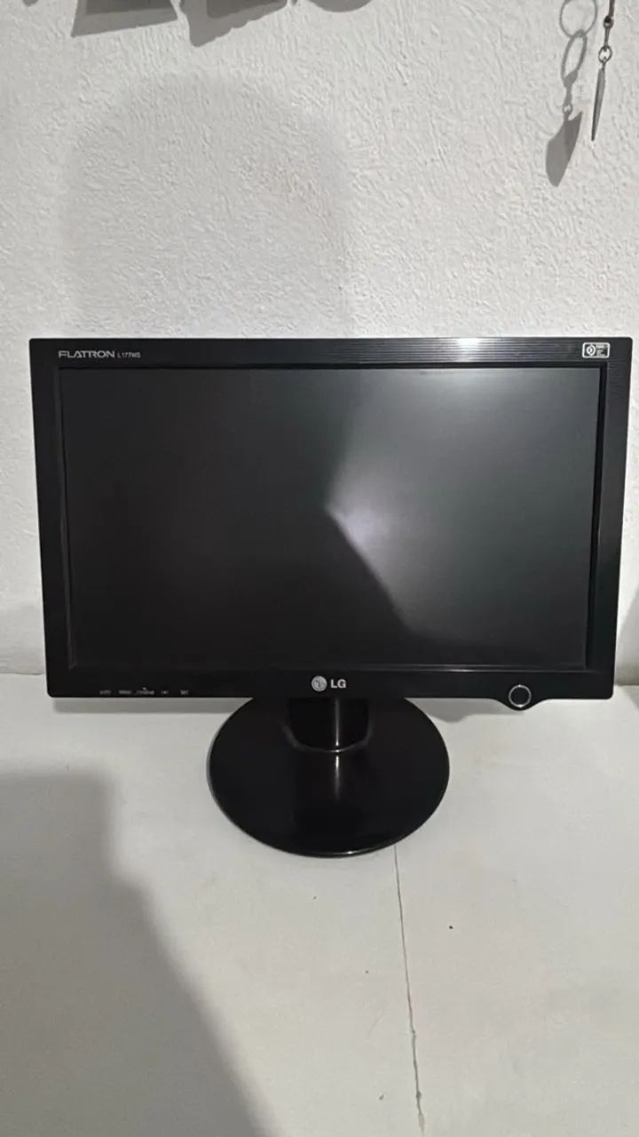 MONITOR LG L177WSS 17" - FUNCIONANDO PERFEITAMENTE