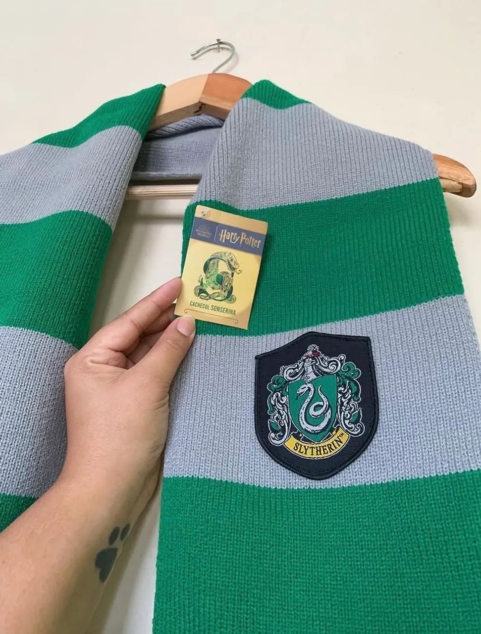 Cachecol Sonserina - Harry Potter  - Foto 2