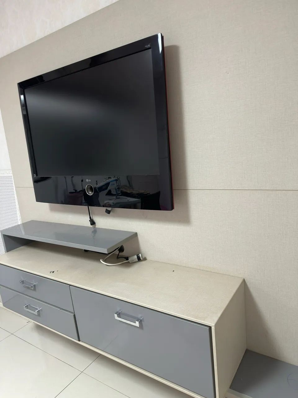Painel para tv com gavetas e gabinete com muita qualidade  - Foto 5