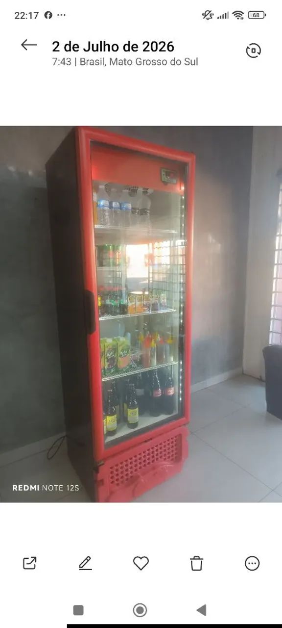 Expositor de bebidas 