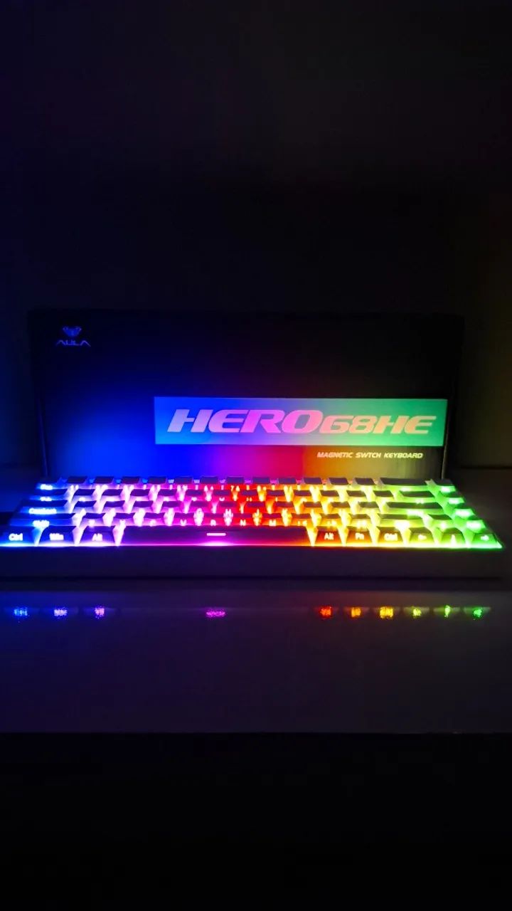 TECLADO MAGNÉTICO AULA HERO 68HE(LACRADO) - Foto 2