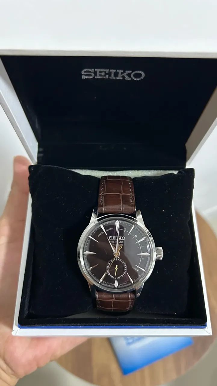 Relógio masculino automático Seiko  - Foto 5
