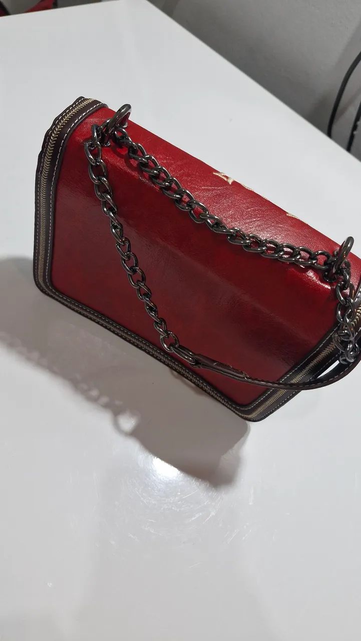 Bolsa de ombro crossbody colorblock  - Foto 4