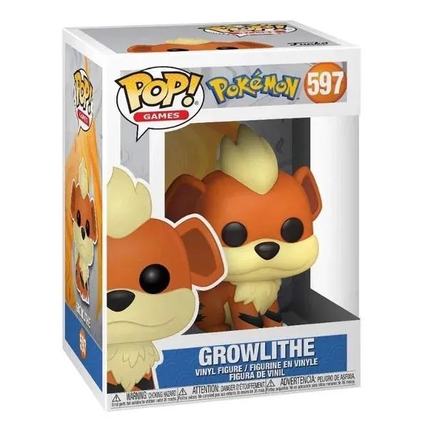 Funko Pop Pokemon Growlithe 597