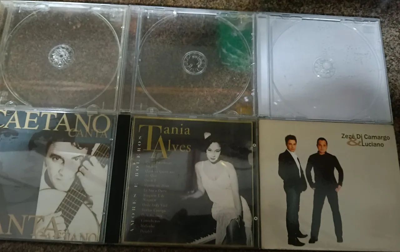Caixas  vazia para CD