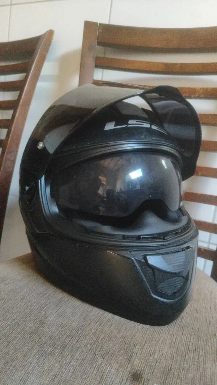 Capacete LS2 BLACK  - Foto 3