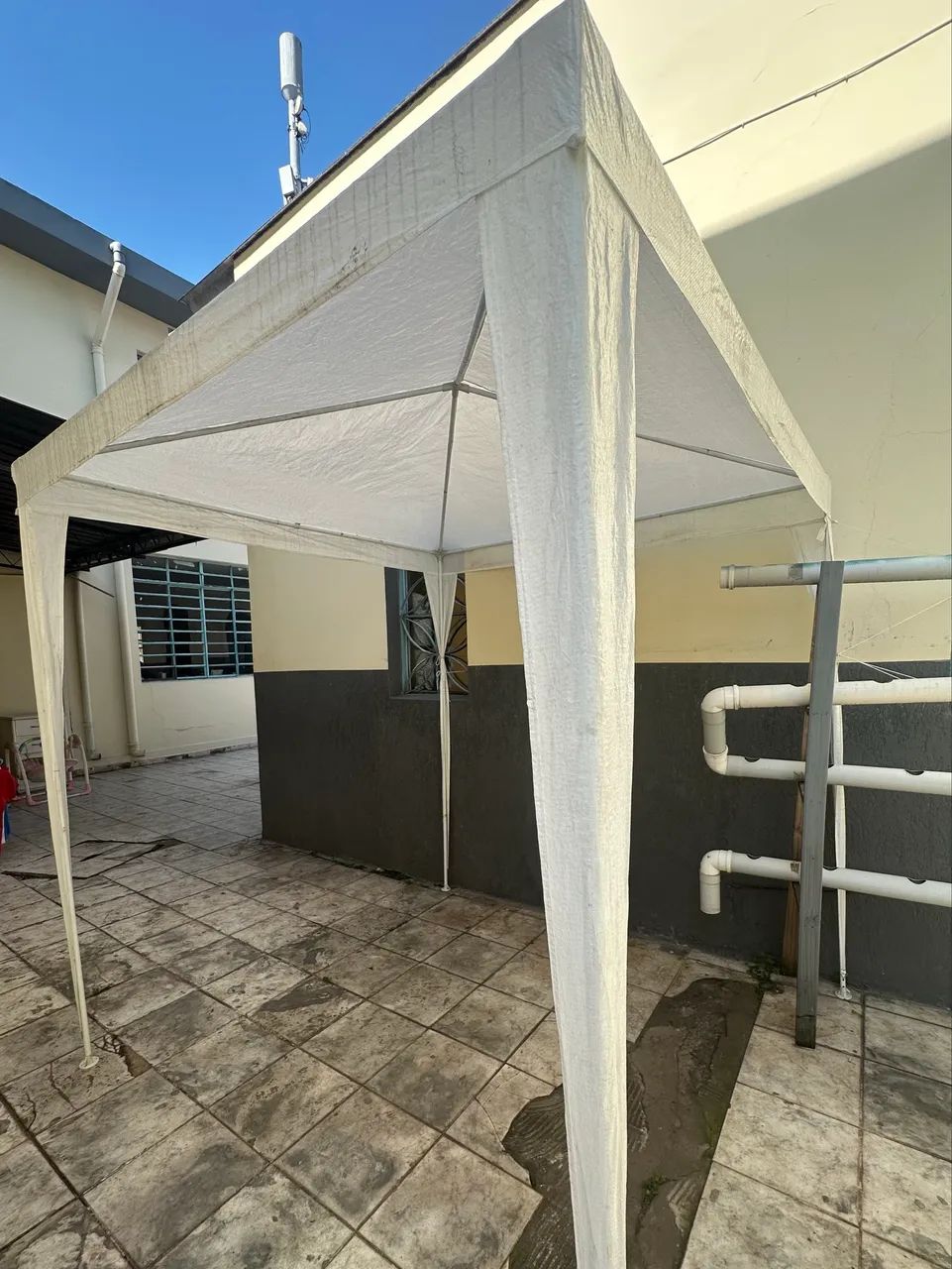 BARRACA BRANCA 2m x 2m  - Foto 4