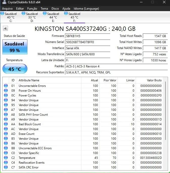 SSD Kingston 240gb - Foto 3