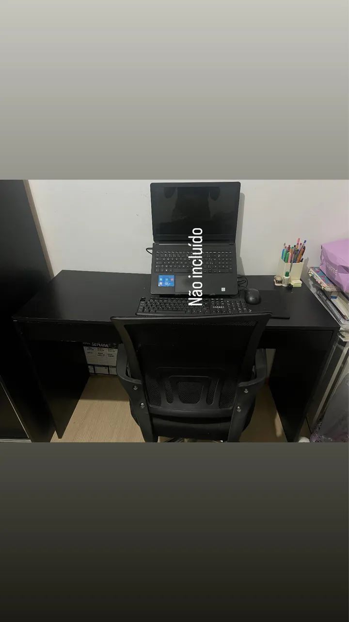 Kit mesa e cadeira estudo/home office - Foto 4