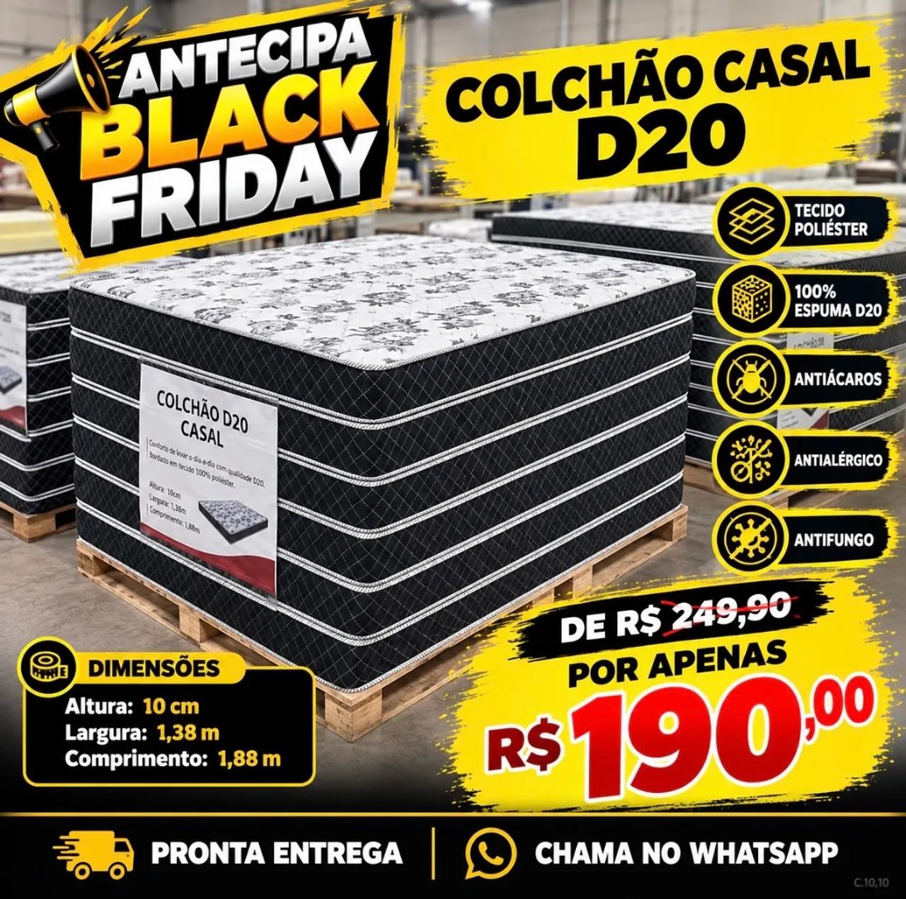 Colchão casal