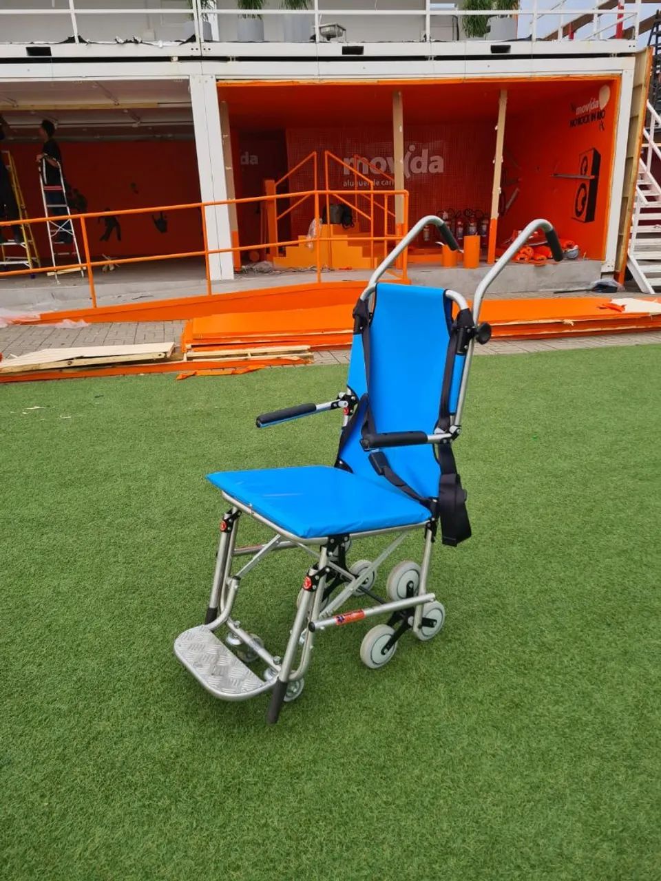 Cadeira de rodas para escadas