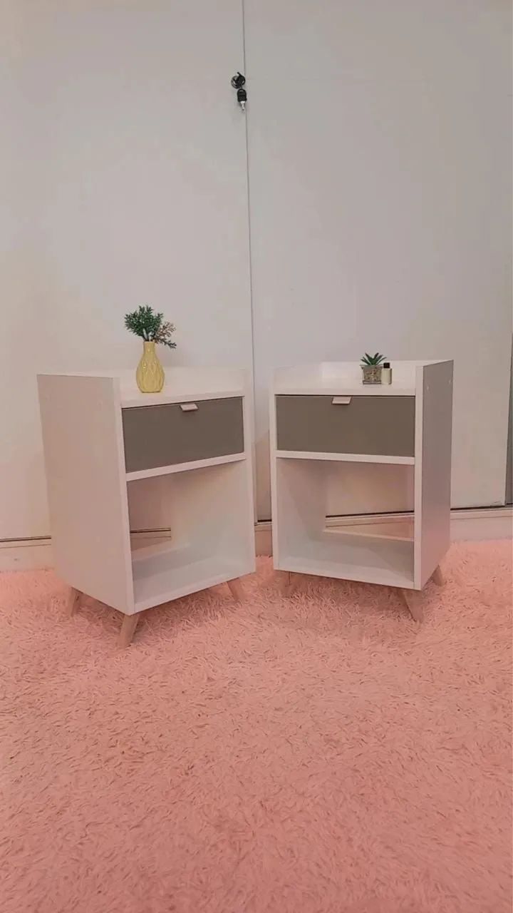 Mesinhas de cabeceira premium 100% MDF  - Foto 3