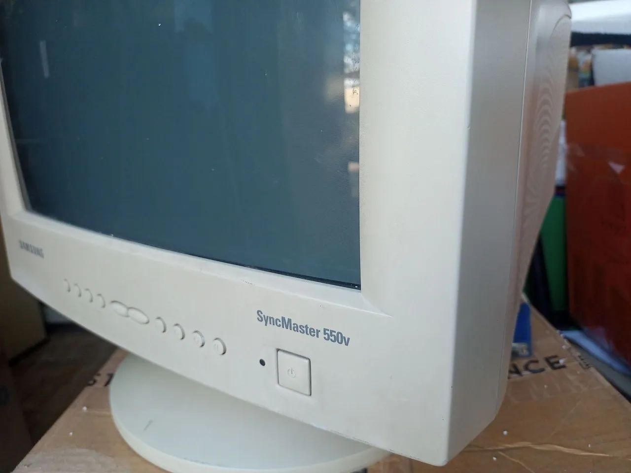Monitor CRT Sansung analógico 15 polegadas funcionando perfeitamente  - Foto 2