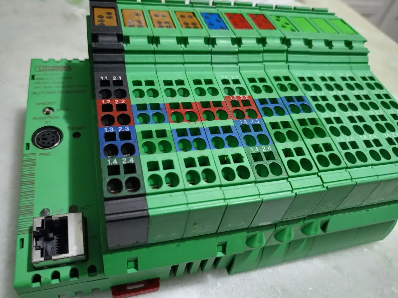 Kit CLP Phoenix Contact ILC 131 ETH + Módulo Temperatura E Saídas <br> - Foto 3