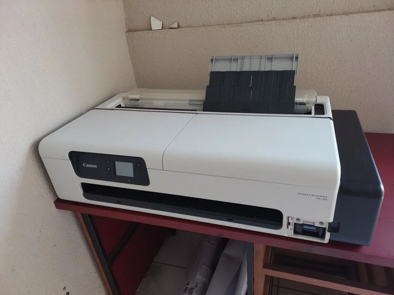 Impressora plotter canon tc20 com tanque de tinta - Foto 3