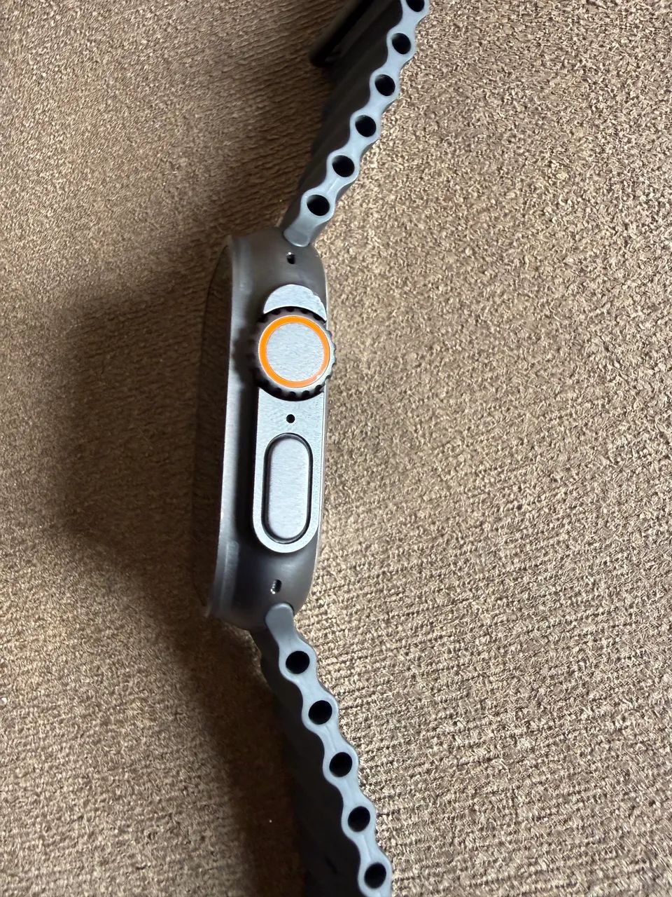 Apple Watch Ultra 2 Preto e Pulseira Ocean Preto - Smartwatches
