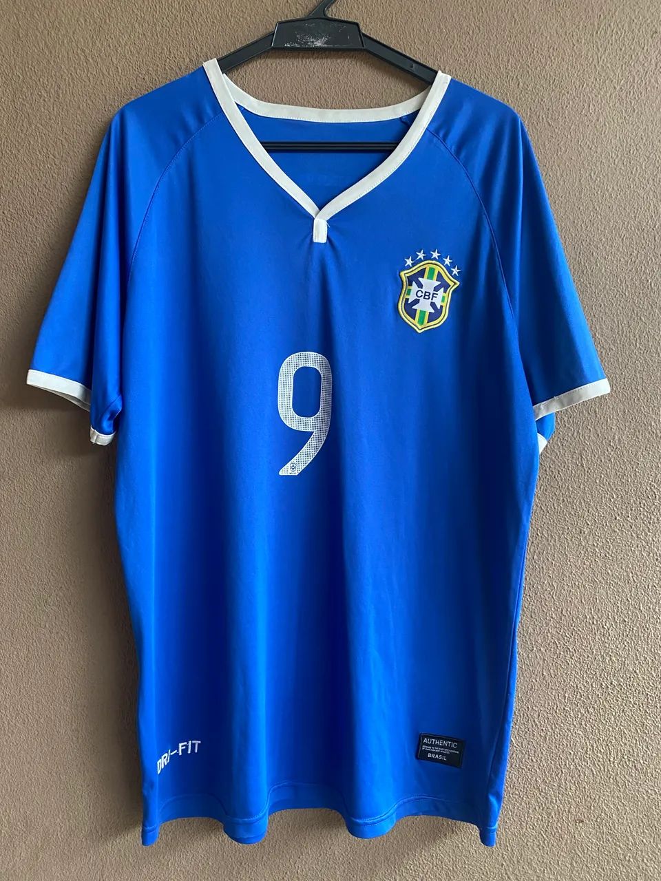 Camisa Seleção Brasileira Azul 9 