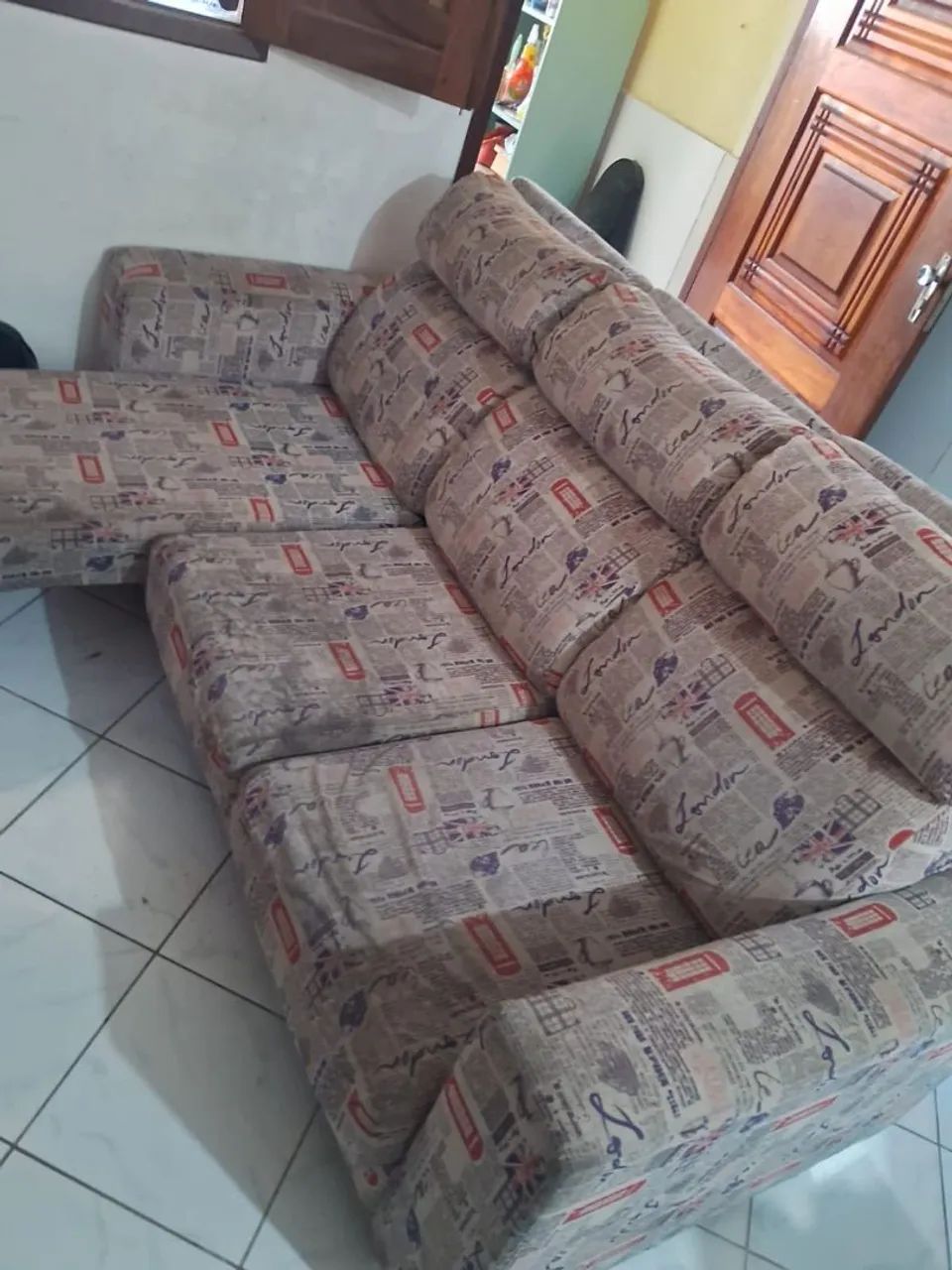 Sofá 3 lugares retrátil - Foto 2