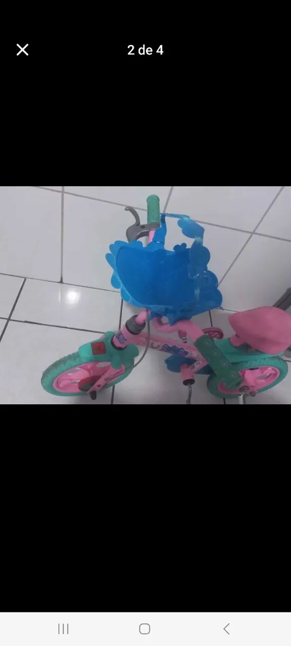 Bicicleta infantil Peppa Pig - Foto 2
