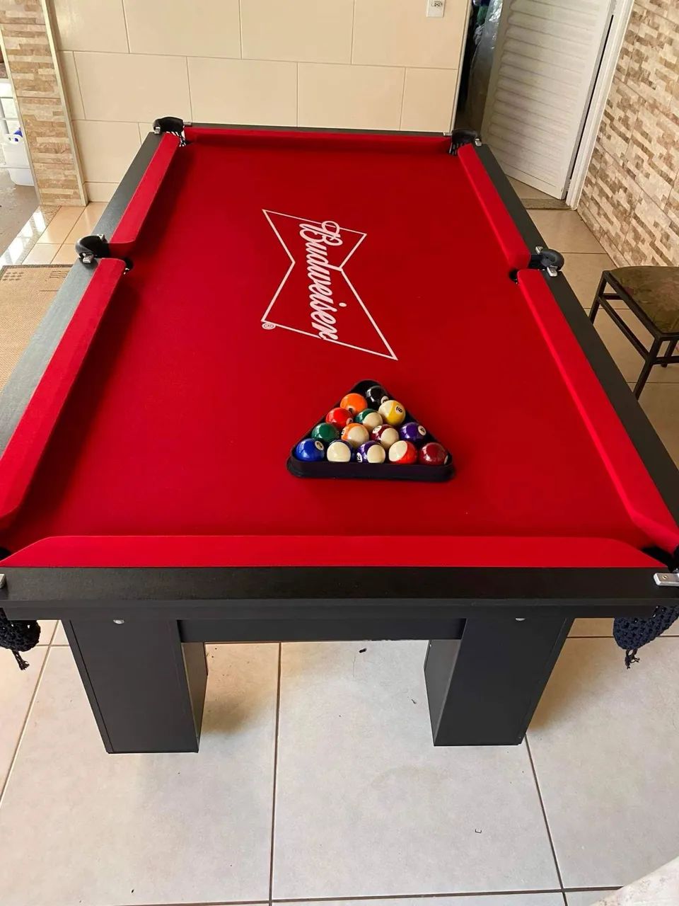 Mesa de bilhar Budweiser   Aceito troca  - Foto 2