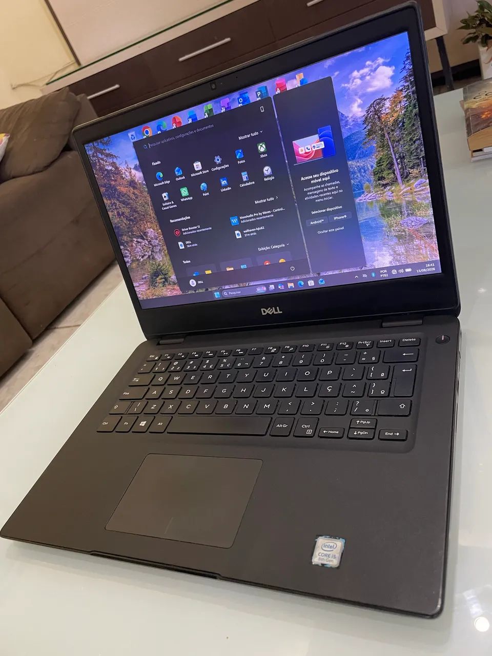Vendo Notebook Dell Latitude i5-8ªGeração com SSD M2 NVME  - Foto 2