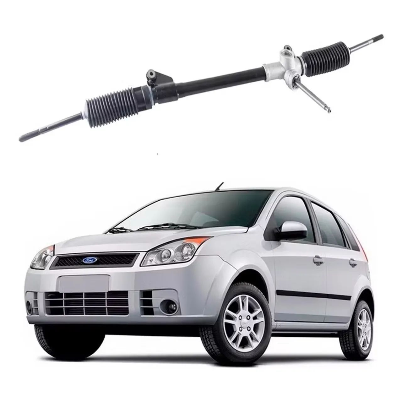 Caixa Terminal de direção Mecânica Ford Fiesta, Ecoesport, Ford Ka