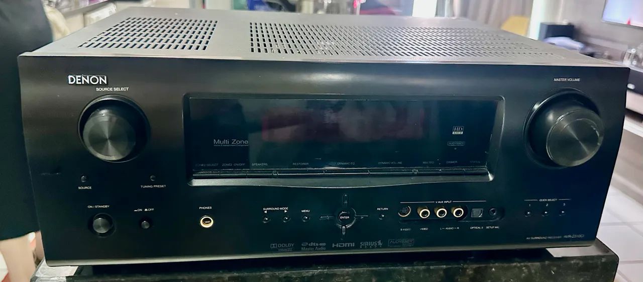 Resiver Denon 2310 com defeito 