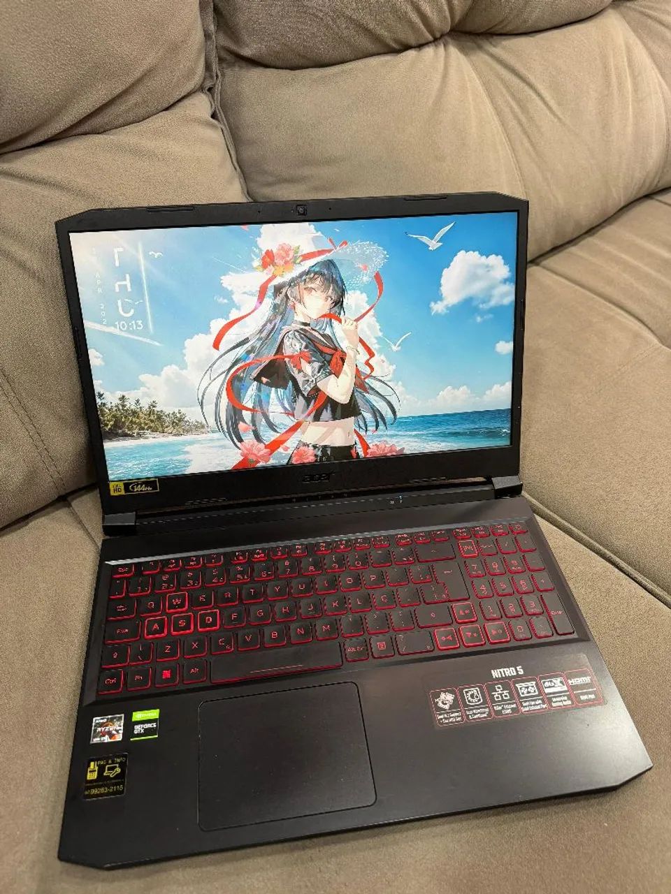 Notebook gamer com placa dedicada - Foto 3