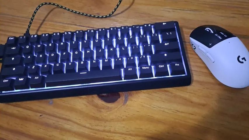 Teclado Wooting V2 Alumínio +Mouse Superstrike X2  - Foto 3
