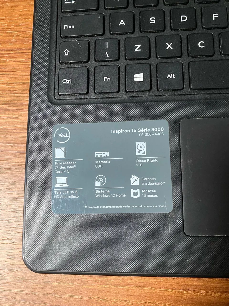 NOTEBOOK DELL/PERFEITAS CONDIÇÕES - Foto 4