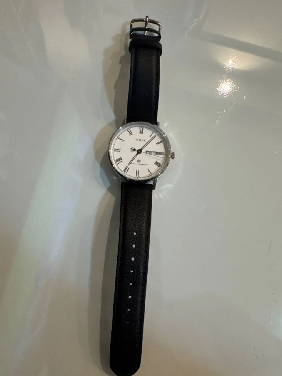 Timex The Waterbury ? mostrador branco - Foto 3