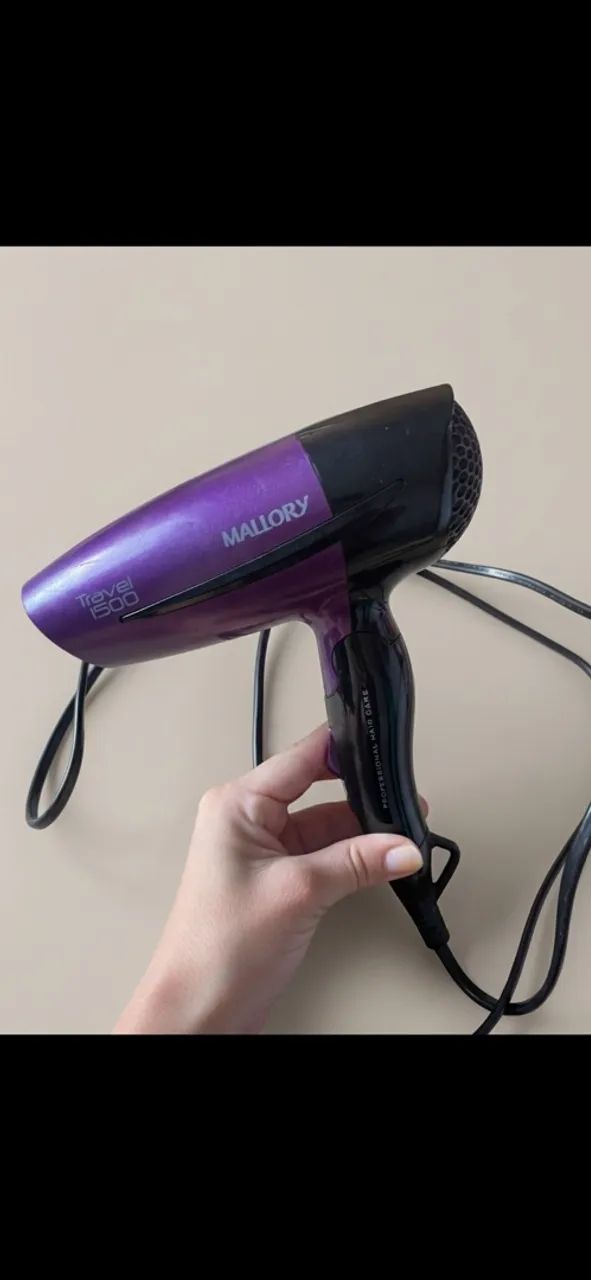 Secador de cabelo para viagem  - Foto 2