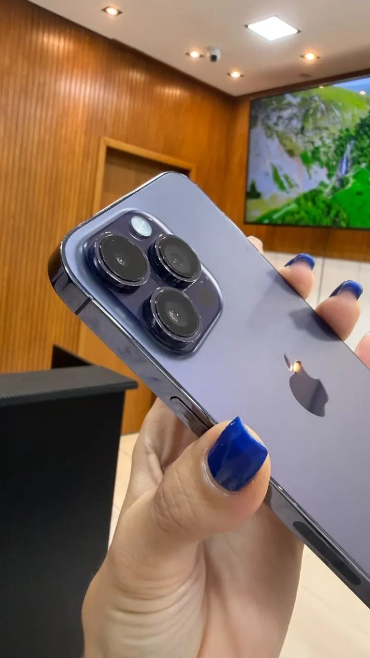 iPhone 14 Pro Max 128GB - Roxo Profundo - Foto 4