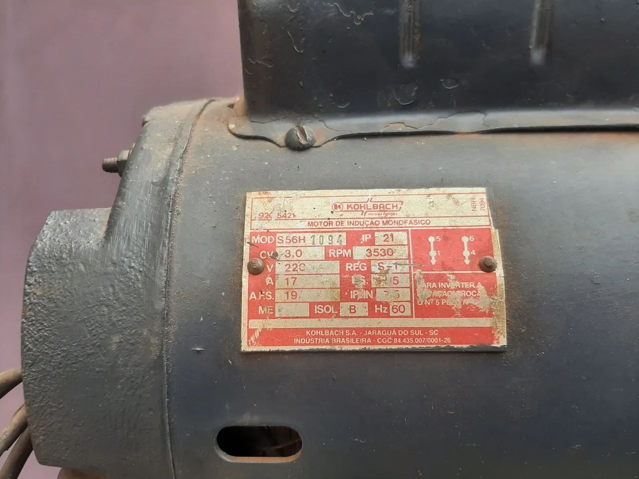 Motor de indução monofasico 3cv - Foto 4