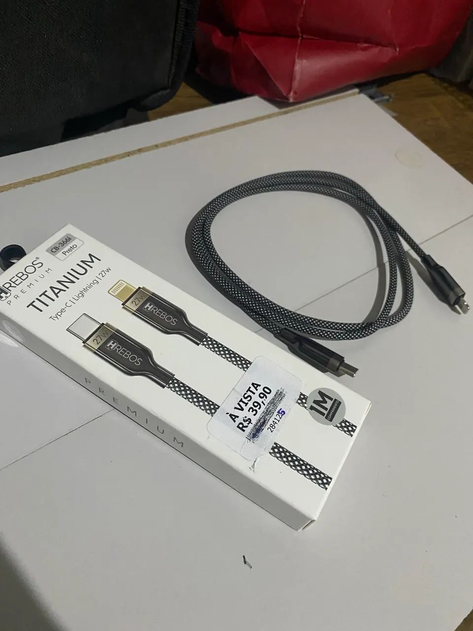Cabo de IPhone tipo C Hrebos Premium - Foto 4
