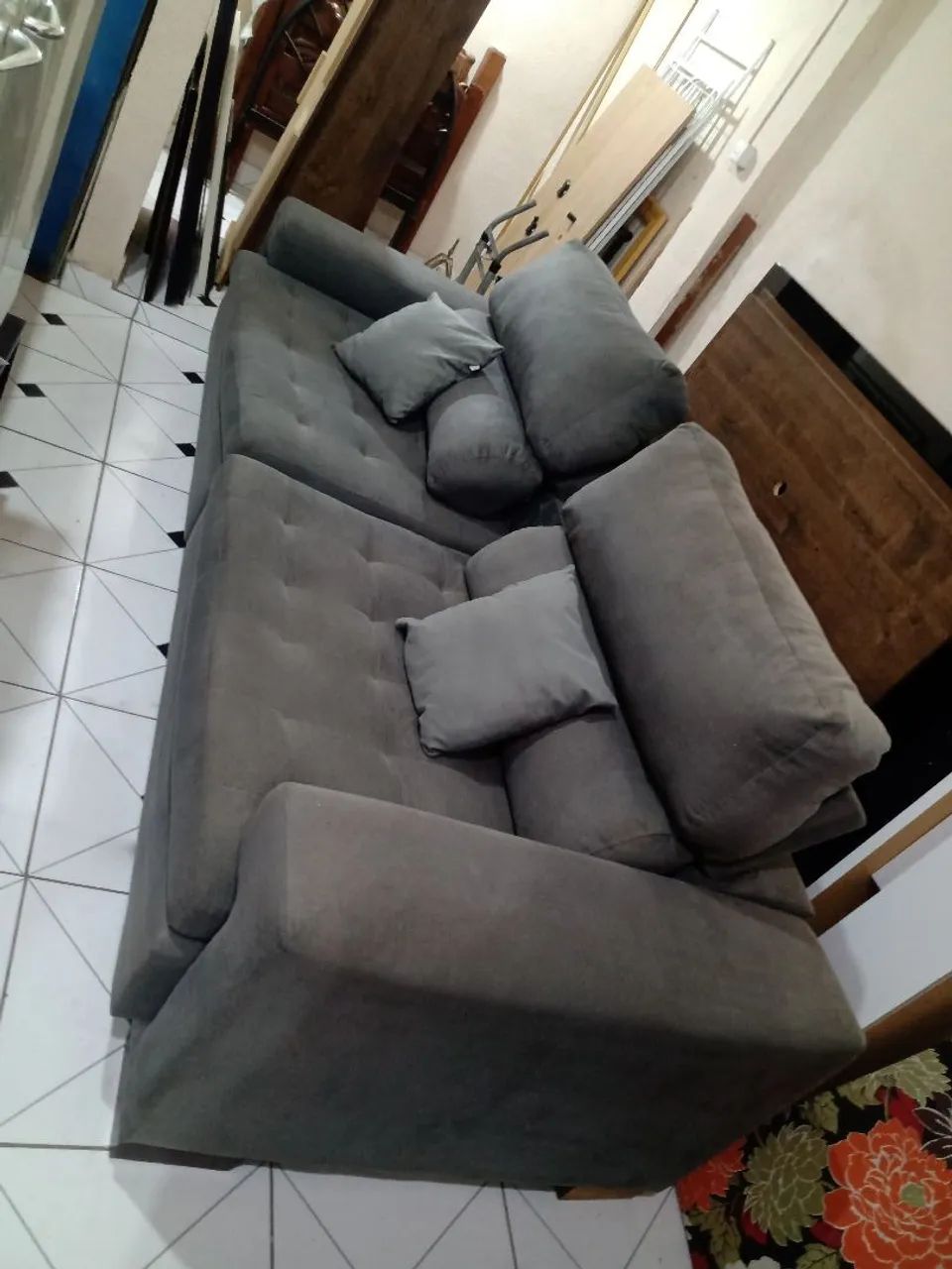 Sofá retrátil  usado 2,60 comprimento  - Foto 3
