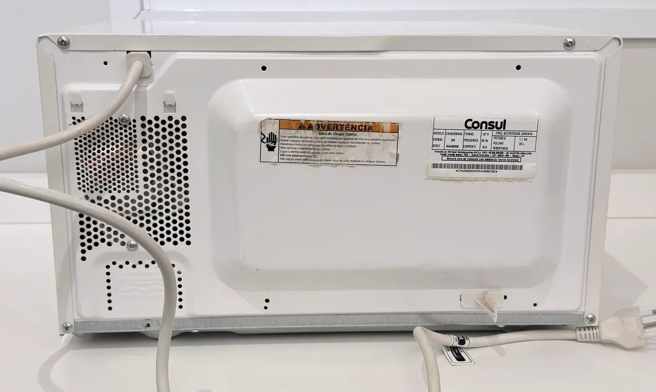 Micro-ondas Consul 20 Litros Branco 110V - Foto 3